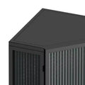 Meuble de rangement de salle de bain en chêne