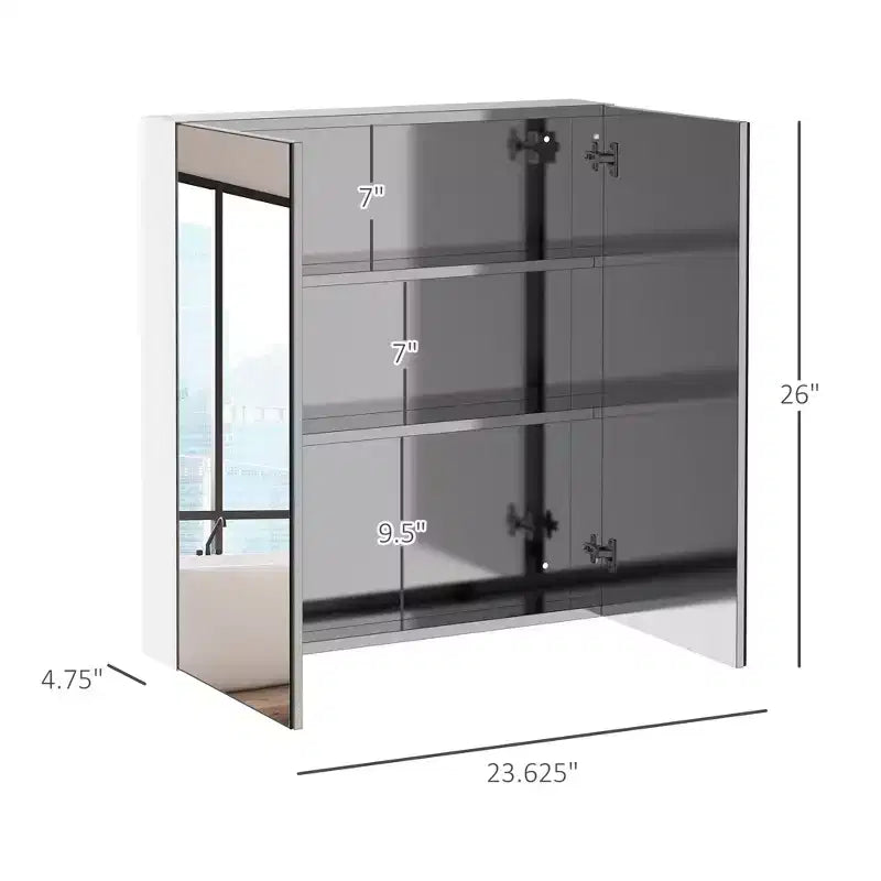 Armoire de toilette avec miroir