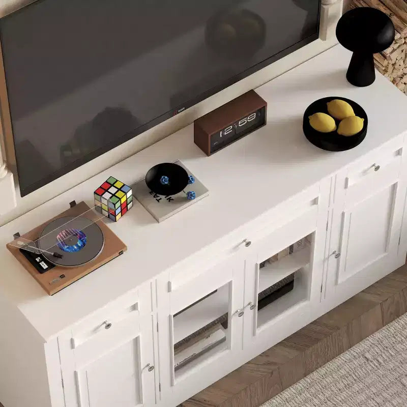 Console de commande multimédia à trois tiroirs