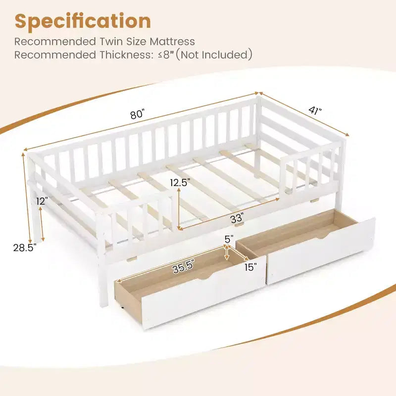 Lit double pour enfants