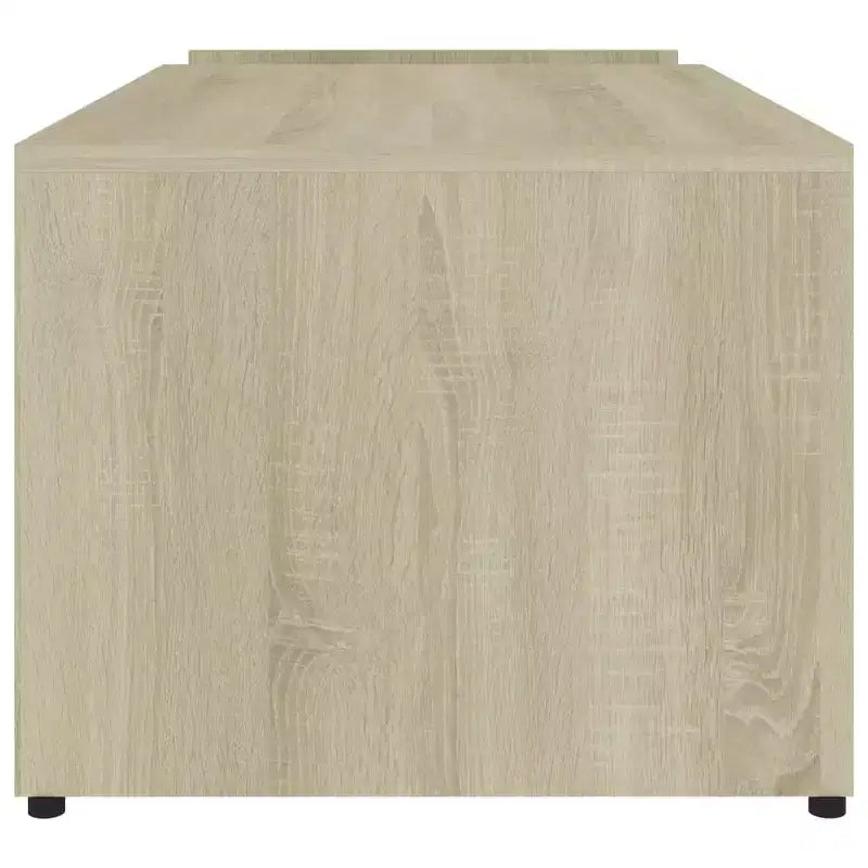 Table basse de rangement en panneaux de particules