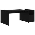 Table basse de rangement en panneaux de particules