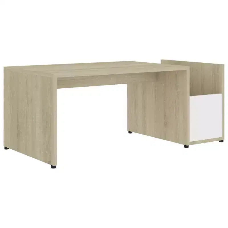 Table basse de rangement en panneaux de particules