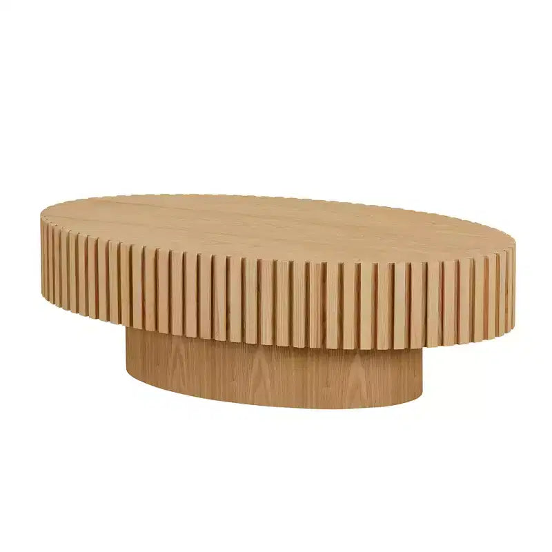 Table basse ovale moderne