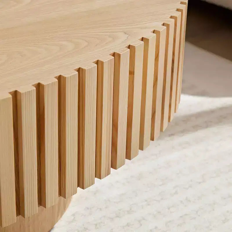 Table basse ovale moderne