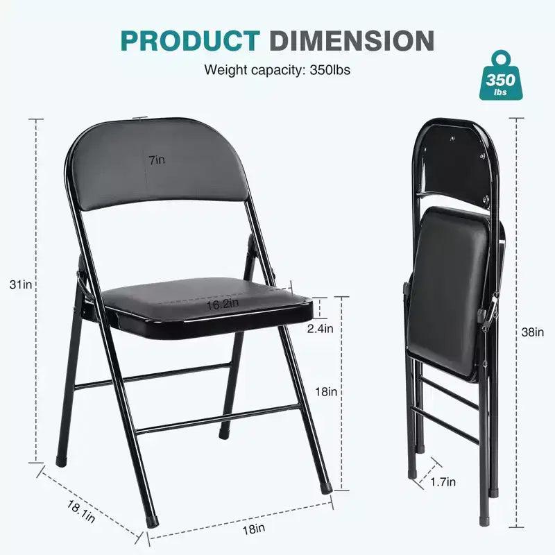 Chaise d'appoint latérale en cuir imperméable
