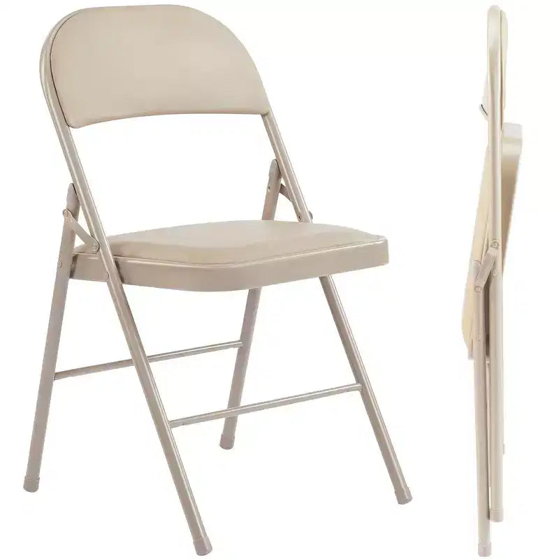 Chaise d'appoint latérale en cuir imperméable