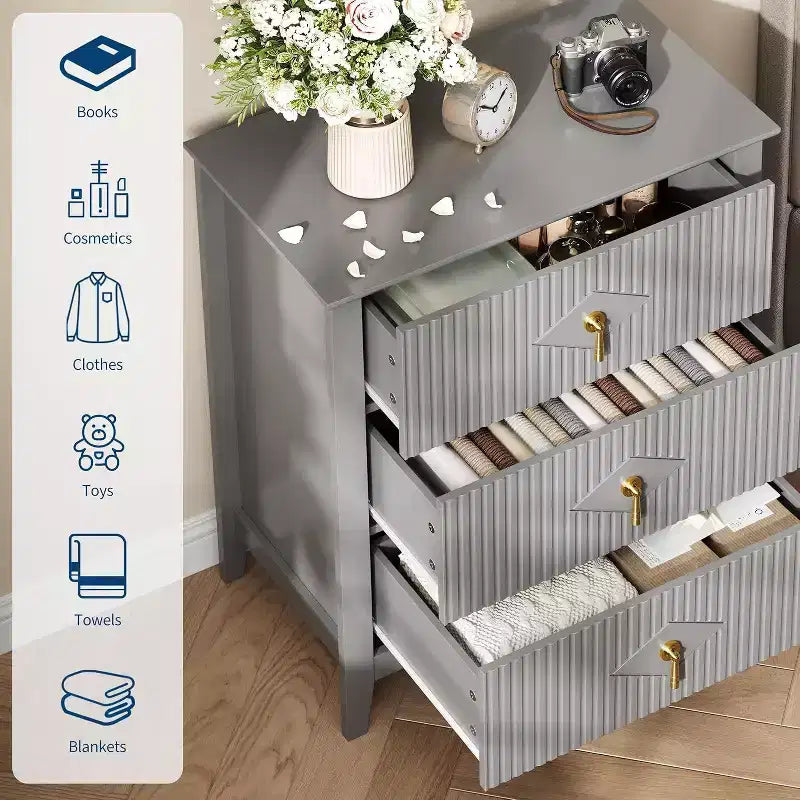 Organisateur de rangement encastré moderne