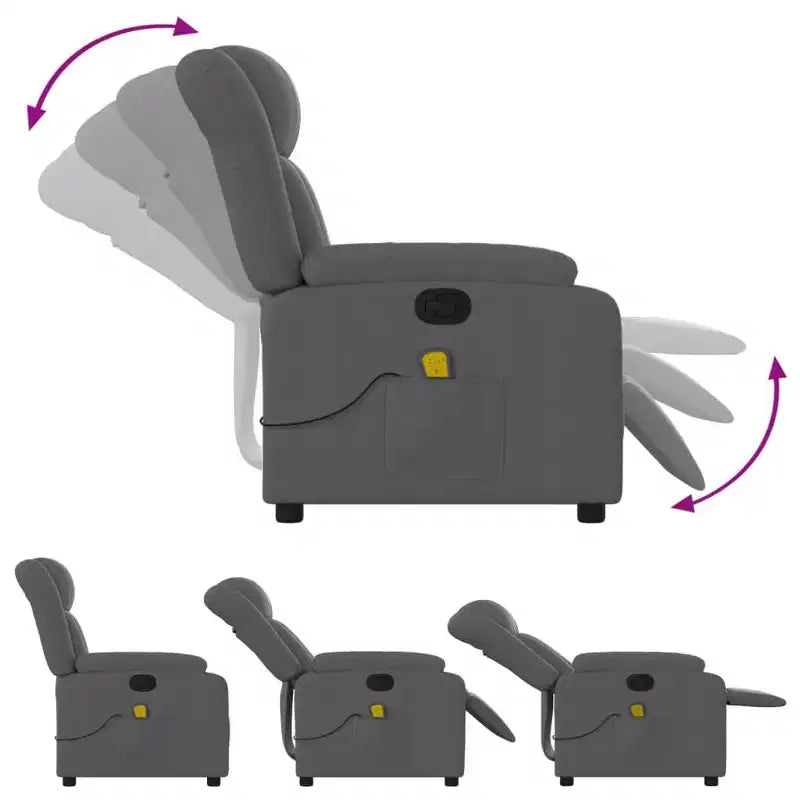 Fauteuil de massage inclinable
