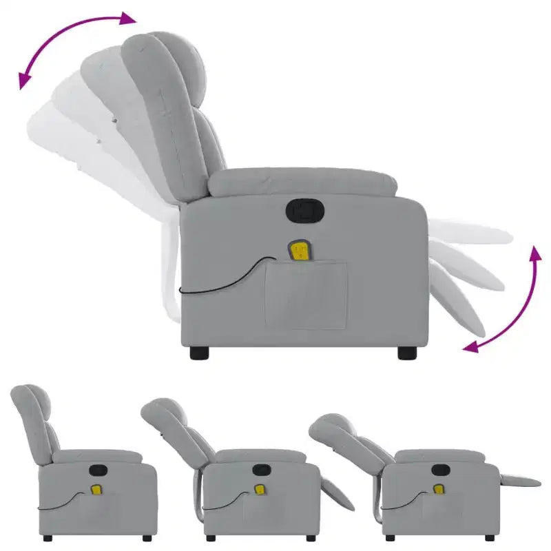 Fauteuil de massage inclinable