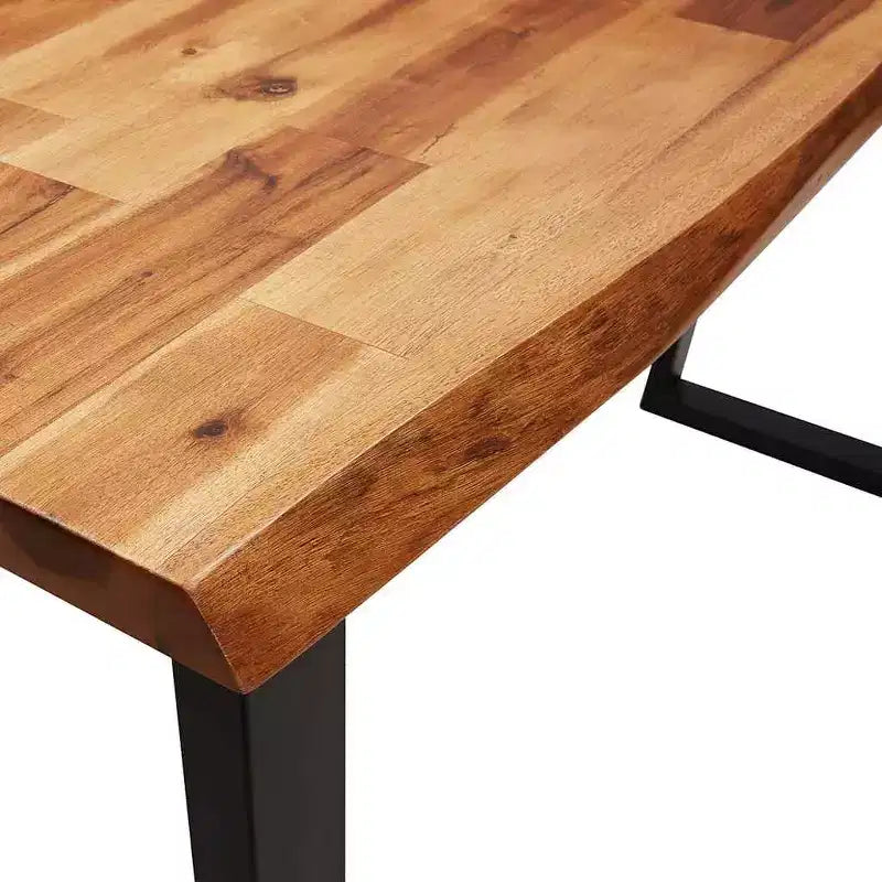 Table d'appoint avec bordure naturelle