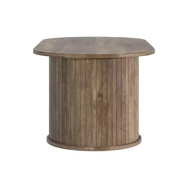 Table basse rectangulaire encastrée