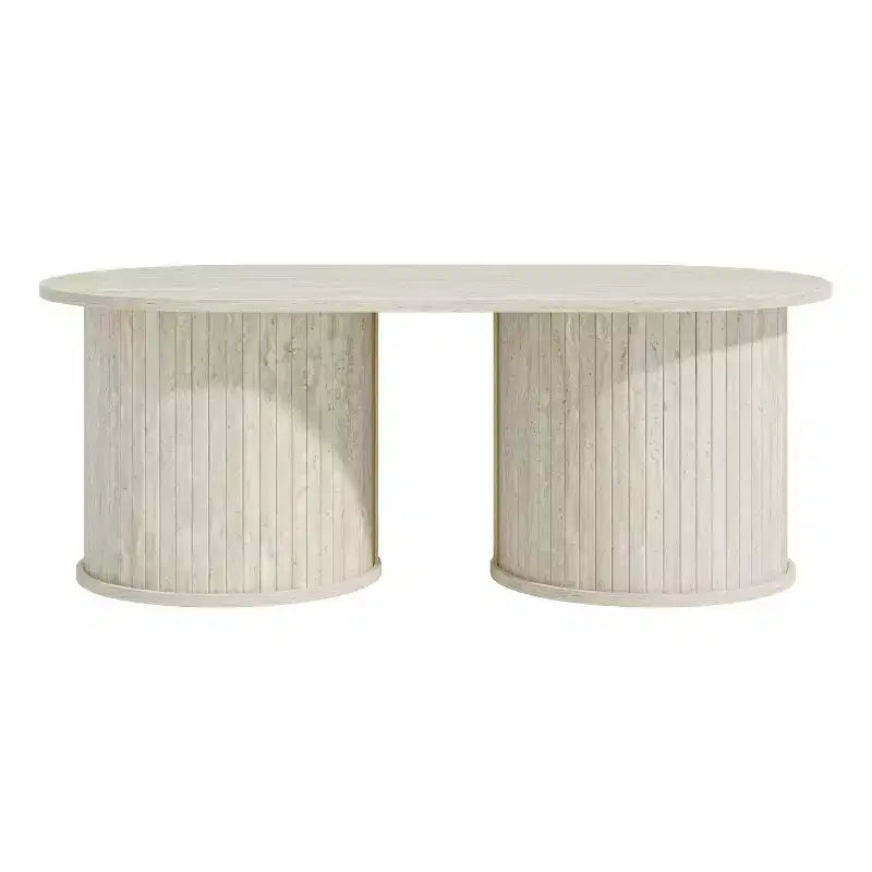 Table basse rectangulaire encastrée