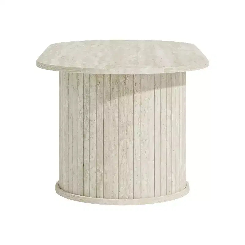 Table basse rectangulaire encastrée