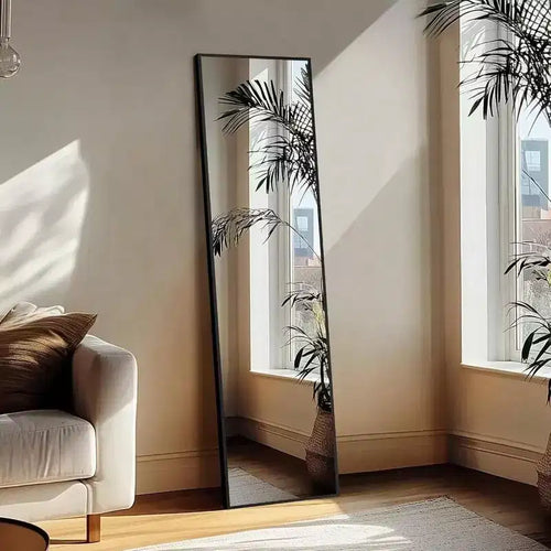 Miroir noir pleine longueur