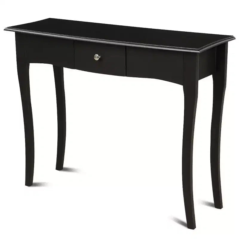 Console d'entrée en bois noir